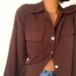 Vintage Long Sleeve Blouse